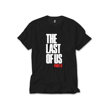 The last of Us Part 2 Yazı Siyah Tişört Siyah