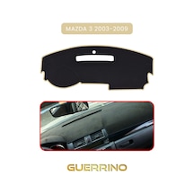 Mazda 3 2003-2009torpido Koruma Halısı Bej Kenar