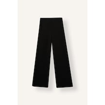Defacto Straight Wide Düz Paça Eşofman Altı H7807ax26aubk81 Siyah-bk81