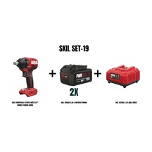 Skil Set-19 Skil Powertools 3241CA Akülü 1/2" Darbeli Somun Sıkma + 2x Skil 3104AA 4AH Li Batarya Promo + Skil 3122AA 2.4A Şarj Cihazı