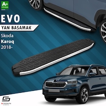 S-dizayn Skoda Karoq Evo Krom Yan Basamak 173 Cm 2018 Üzeri A+ Kalite