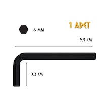 Cer-pa Norm Tekli Alyan Kısa - 6.0 Mm. - 1 Adet