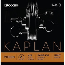 Daddario Ka312 Keman Tek Tel Kaplan Amo Re-d , 4/4