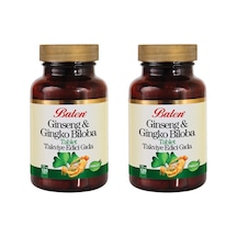 2 Adet Balen Ginseng&Ginkgo Biloba 720 MG 120 Kapsül