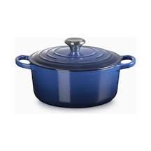 Le Creuset Yuvarlak Ikonik Lüks Döküm Tencere 28 Cm Koyu Lacivert