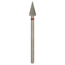 Vladmiva Elmas Freze Başlık Koni Yumuşak Sertlik Kırmızı 0.50 MM Adet