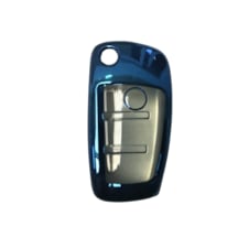 Audi Mavi Uyumlu Plastik Anahtar Kılıfı Koruma Kabı Mjj147 (389003410)