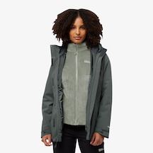 Jack Wolfskin Rotwand 3in1 Kadın Yeşil Ceket A60333