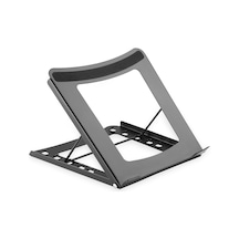 Katlanabilir Çelik Dizüstü Bilgisayar/tablet Standı Foldable Steel Laptop/tablet Stand With 5 Adjustment Positions-21227
