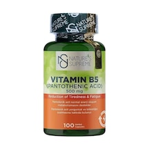 Nature'S Supreme Vitamin B5 500 Mg 100   Kapsül
