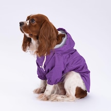 Mor Mont Köpek Mont Köpek Kıyafeti Köpek Yağmurluğu Küçük-büyük Irklar