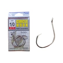 Sea Horse Circle Power Carbon Hooks Oty:8 No:1/0 Standart