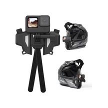 Motosiklet Kaskı Çene Askı Kayışı İle Uyumlu Gopro Hero 10 Siyah 9 8 7 2018 6 5 4 3 Siyah,insta360 One X2,one X Diğer