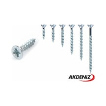 Akdeniz Sunta Vidası 4,5x45 Çinko 200 Adet