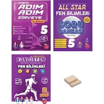 5. Sınıf Adım Adım Zirveye All Star Ve Kondisyon Fen Bilimleri 3lü Set