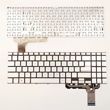 Asus E1504 Notebook Klavye Gümüş