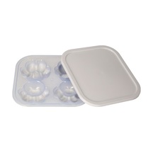 Mavi Kedi Pençe Şekilli Silikon Buzluk, Çocuk Dostu Kapaklı Molds, Çikolata, Dondurma, Jell-o Ve Şeker Yapımı İçin Çok Renkli Çok Renkli