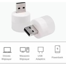 Neo Vista Mini Usb Led Gece Lambası - Powerbank Ve Laptop Uyumlu Ortam Işığı 5, Gün Işığı