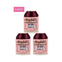 3 Adet Altınbaşak Oya Ve Dantel İpi 20 Gr - Royaleks - No: 032