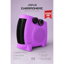 Jopus 2000W Elektrikli Fanlı Isıtıcı, Termostatlı, Sıcak-Soğuk Hızlı Isıtma, 25 m² Alan Kapasitesi