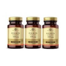 Solgar Folic Acid 400 Mcg 100 Tablet 3 Adet