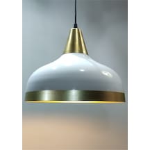 Modern Spoır Metal Sarkıt Avize Eskitme Askılı N Siyah