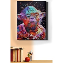 Webstyle Sayılarla Boyama Seti Kasnaklı Starwars Yoda 60 X 75 Cm