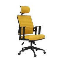 Koltukstilim Sunny Deri Çalışma Koltuğu Sarı