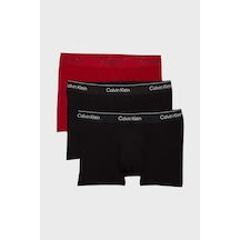 Calvin Klein Erkek Boxer 000nb4078a Qvv Siyah-kırmızı-siyah Siyah-kırmızı-siyah Çok Renkli