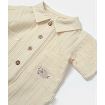 BabyCosy Organik Kısa Kollu Tulum Csym7039 001