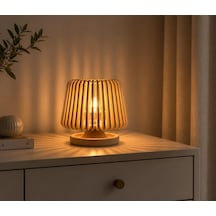 Masa Lambası, Alevsiz Led Dekoratif Mum Led Mum Dahil