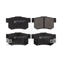 Blueprınt Adh24247 Arka Fren Balata Honda Cıvıc 1.6l D16 Vtec Vtı 01-05 / 1.4l 1.6l 96-01 / 1.6l R16a2 Vtec Sedan 06- / Accord 2.0l F20 90-98 / Legend 3.2l 91-96 / Suzukı Sx4 1.6l M16a Rw416 05- 43022s5aj00-43022s6de50-43022s2a000 -