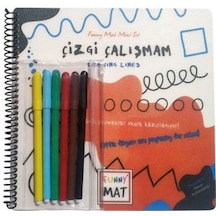 Funny Mat Çizgi Çalışmam Kalemli Mini Set