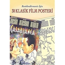 30 Klasik Film Posteri: Renklendirmeniz İçin