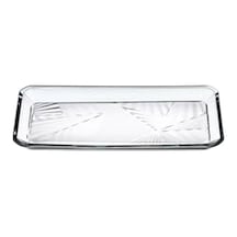 Paşabahçe Madlen Dikdörtgen Tatlı Tabağı - 2'li - 22cmx12cm 2ligülçerçeveligold