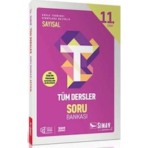 Sınav 11. Sınıf Tüm Dersler Sayısal Soru Bankası -  Sınav Dergisi Yayınları