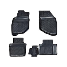 Rizline Honda Jazz 2002-2008 Uyumlu 3d Havuzlu Paspas Açık Bej