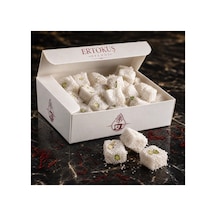 Safranlı Duble Antep Fıstıklı Lokum Çifte Kavrulmuş %100 Pancar Şekeri 250 Gr - 879977613