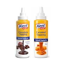 Kent Boringer Çikolatalı Ve Karamelli Topping Sos 300 Gr 2 Li Set