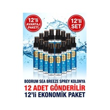 Sea Breeze Deniz Esintisi Kolonyası 60 Ml Sprey Başlıklı 12'li Paket 80 Cep Boy Toptan