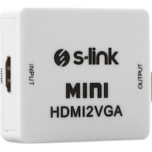 S-Link SL-Hvc10 HDMI To Vga + Audio Çevirici Çoklayıcı