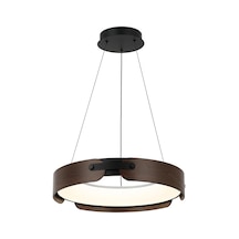 Lucea Aisa 48'lik Ledli Siyah Avize 78w 3000-6000k Çok Renkli