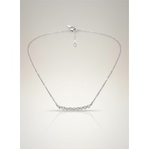 925 Ayar Gümüş Taşlı Takı Seti - Kolye, Küpe Ve Yüzük Kombini 12,28gr. 01409288