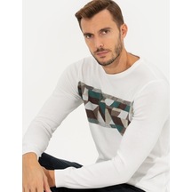 Pierre Cardin Erkek Ekru Triko Kazak 50261161-vr019 Ekru