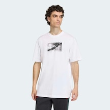Adidas Franchise Erkek Beyaz Tişört Ks7615 Beyaz