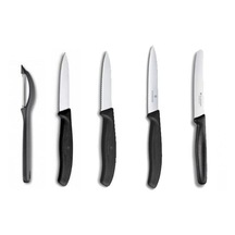 Victorinox Soyacaklı Siyah Bıçak Seti
