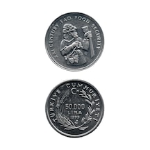 F.a.o. 50.000 Lira 1999 Şarapçılık Çil Eski Madeni Para