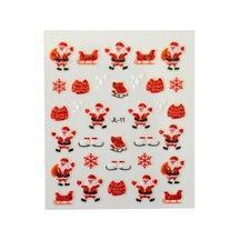 No.11 - 3d Tasarım Yapışkan Sticker Tırnak Dövmesi Nail Art