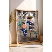 The New Yorker Çerçeveli Tablo September 10 2012 - High And Low