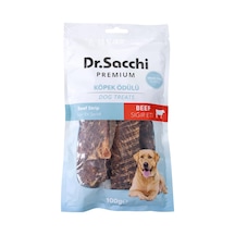 Dr.sacchi Premium Sığır Eti Şeritli Tahılsız Köpek Ödülü 100 Gr